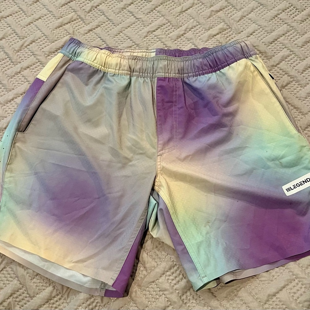 Legend Athletic Men's Multicolor Shorts